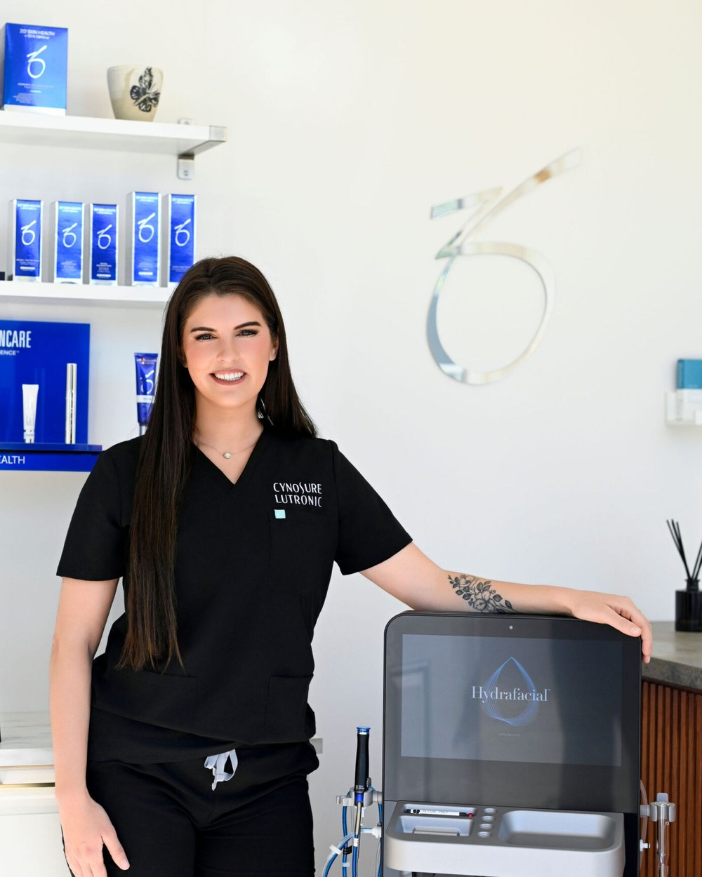 HydraFacial machine in the treatment room at Arnprior Med Spa